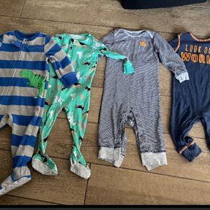 Bundle of 12 month baby onesies